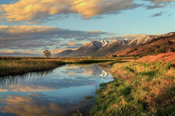 Carson Valley Art Print featuring the photograph Carson Valley Sunrise by James Eddy