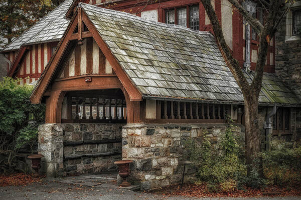 Castle Art Print featuring the photograph Castle Side Entrance by Susan Candelario