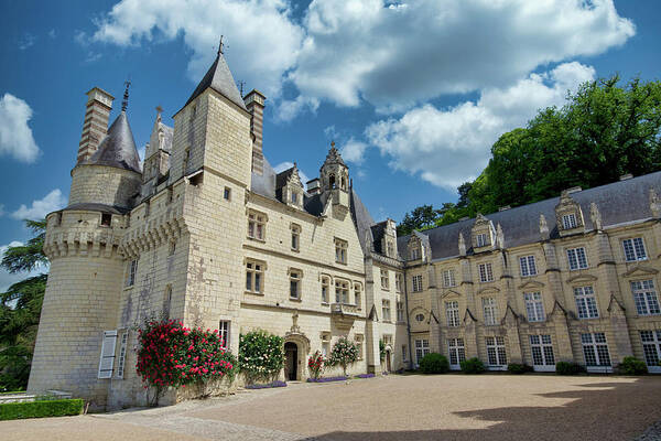 Usse Art Print featuring the photograph Chateau d'Usse by Matthew DeGrushe