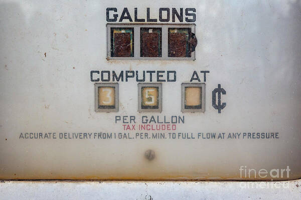 Gas Station Art Print featuring the photograph Cheap Gas by Jim West