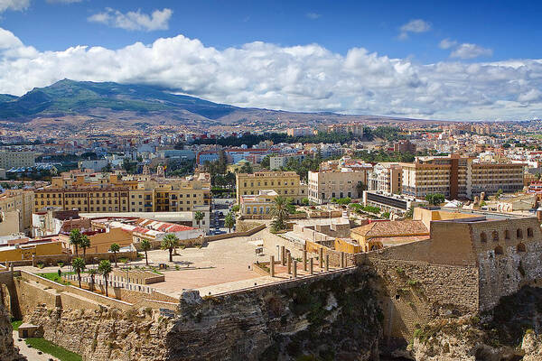 Tranquility Art Print featuring the photograph Cityscape at Melilla by Fotografía digital