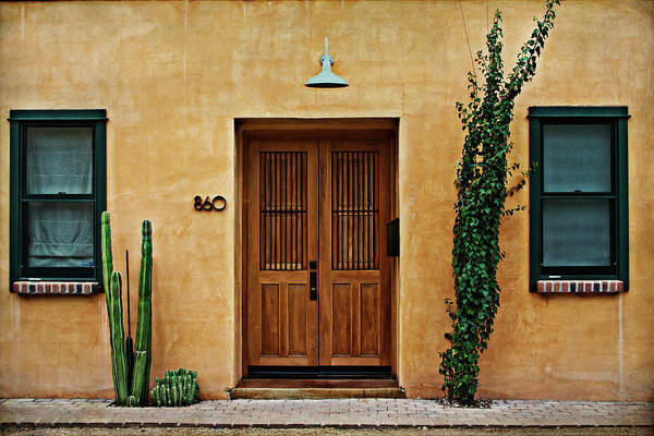 Doors Art Print featuring the photograph Color Me Yellow by Carmen Kern