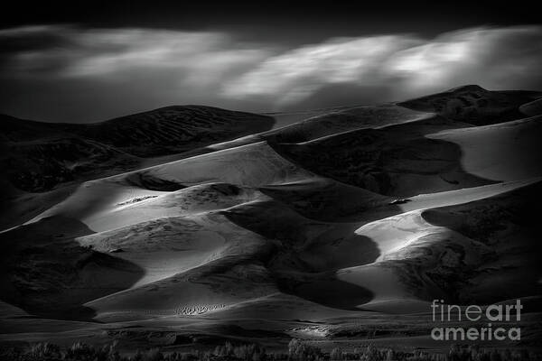 Great Sand Dune National Park Art Print featuring the photograph Colorado Great Sand Dune National Park by Doug Sturgess