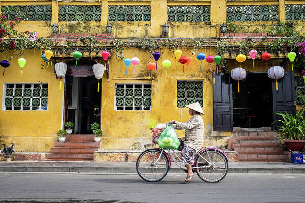 Ancient Art Print featuring the photograph Colors of Hoi An by Arj Munoz