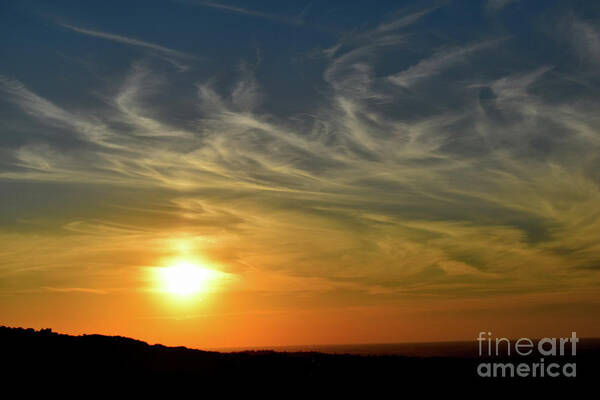 Clouds Art Print featuring the photograph Dawning of Twilight Arrives by Leonida Arte