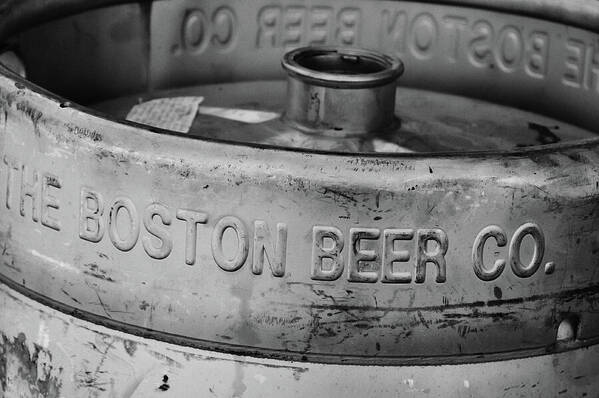 Beer Art Print featuring the photograph Empty Boston Beer Keg by Mike Martin
