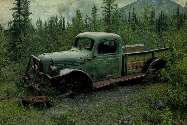 Alaska Art Print featuring the photograph End Of The Line by Fred Denner