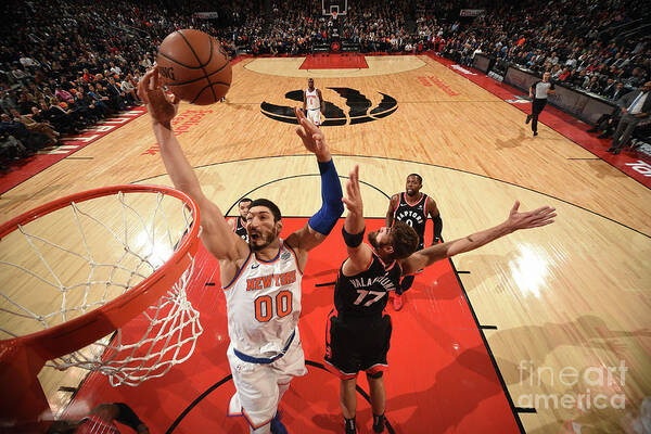 Nba Pro Basketball Art Print featuring the photograph Enes Kanter by Ron Turenne
