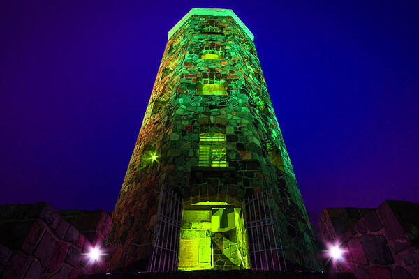  Art Print featuring the photograph Enger Tower Glowing by Nicole Engstrom