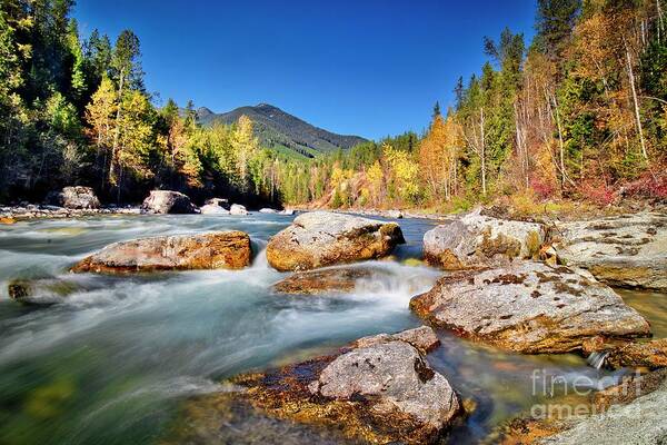 Fall Art Print featuring the photograph Fall At The Bull by Thomas Nay