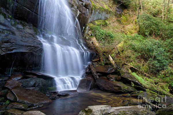 Adventure Art Print featuring the photograph Falls Branch Falls 12 by Phil Perkins