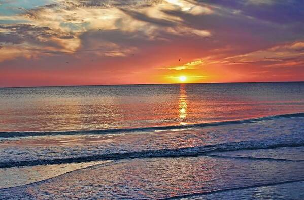 Gulf Of Mexico Art Print featuring the photograph Finding Peace by HH Photography of Florida