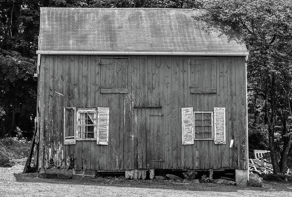 Abandoned Art Print featuring the photograph Forgotten Tiny Home by David Letts