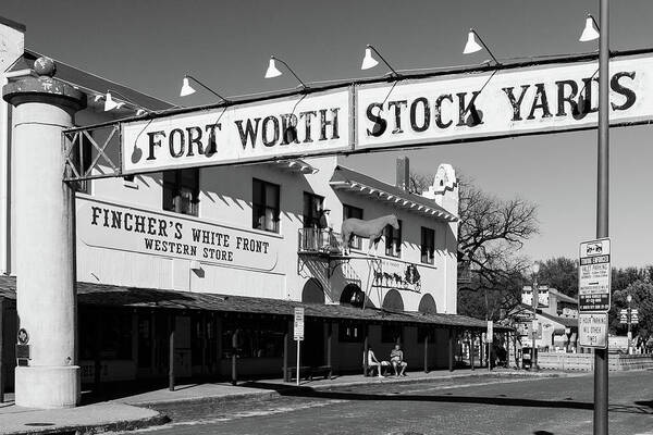 Texas Art Print featuring the photograph Fort Worth Stockyards by KC Hulsman