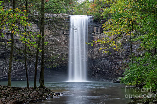 Foster Falls Art Print featuring the photograph Foster Falls 14 by Phil Perkins