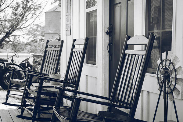Front Porch Art Print featuring the photograph Front Porch by Kelly Wade