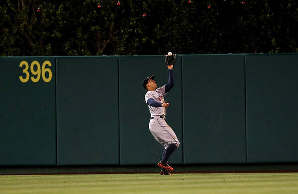 People Art Print featuring the photograph George Springer by Stephen Dunn