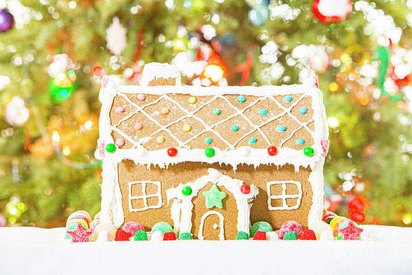 Photography Art Print featuring the photograph Gingerbread House by Daniel Knighton