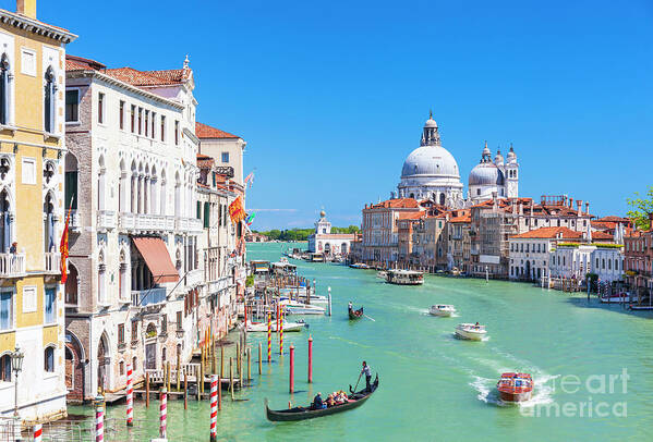 slå let at håndtere Medfølelse Grand Canal, Venice Art Print by Neale And Judith Clark - Pixels