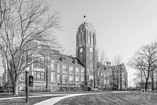 Grove City College Art Print featuring the photograph Grove City College Rockwell Hall by University Icons