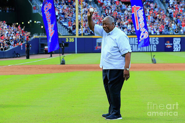 Atlanta Art Print featuring the photograph Hank Aaron by Daniel Shirey