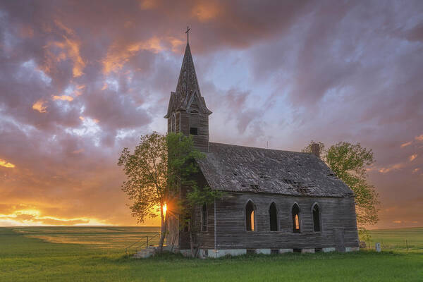 Sunset Art Print featuring the photograph Heavenly Sunset by Darren White