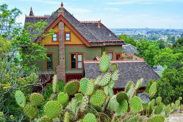 Heritage County Park Art Print featuring the photograph Heritage Park San Diego by Kyle Hanson