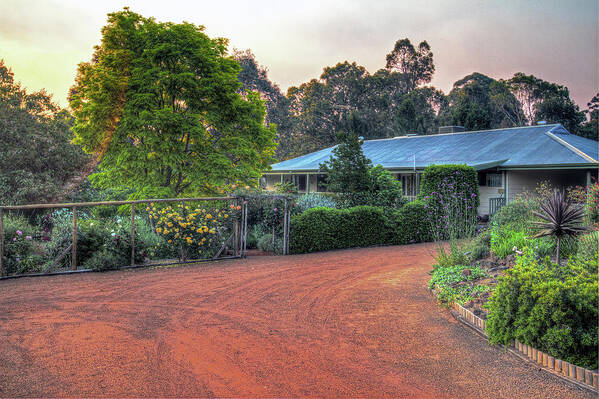 Garden Art Print featuring the photograph Home Sweet Home by Elaine Teague