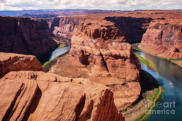 Horseshoe Art Print featuring the photograph Horseshoe Bend by Mark Ali