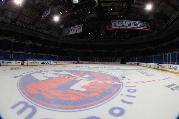 Nassau Coliseum Art Print featuring the photograph Ice Removed From Nassau Coliseum by Bruce Bennett