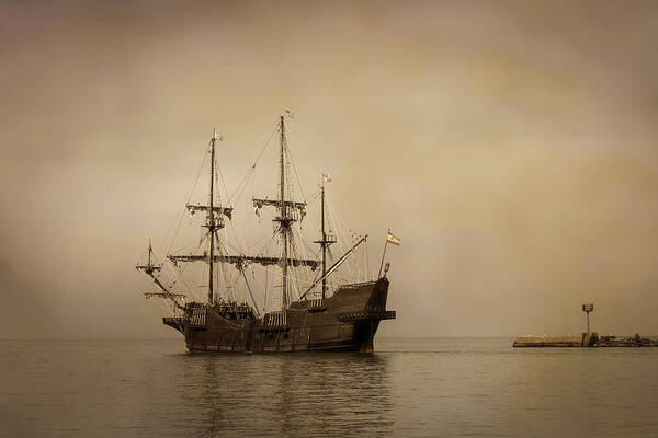 Boats Art Print featuring the photograph In The Mist by Dale Kincaid