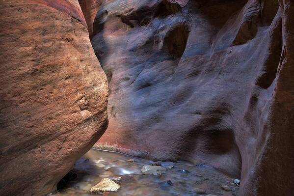 Intimate Canyon Art Print featuring the photograph Intimate Canyon by Heidi Fickinger