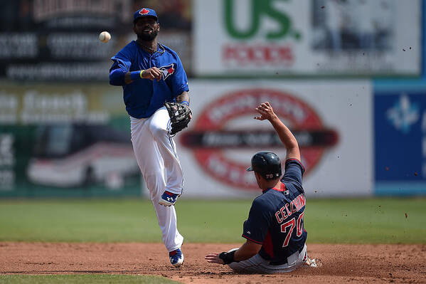 Double Play Art Print featuring the photograph Jose Reyes by Stacy Revere