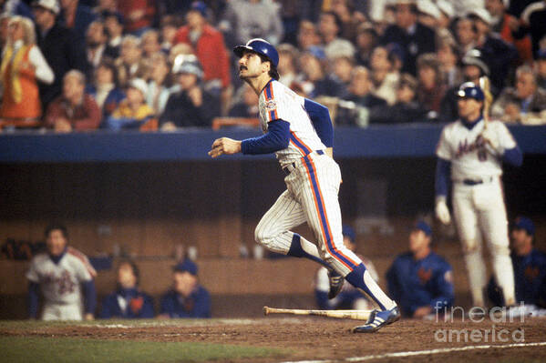 1980-1989 Art Print featuring the photograph Keith Hernandez by T.g. Higgins