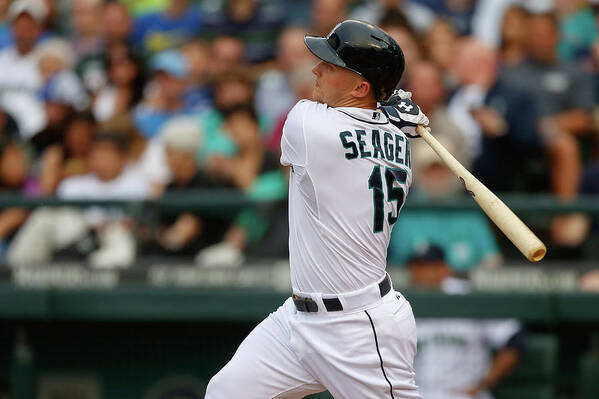 Second Inning Art Print featuring the photograph Kyle Seager by Otto Greule Jr