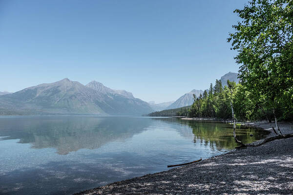 Montana Art Print featuring the photograph Lake McDonald #2 by Alberto Zanoni