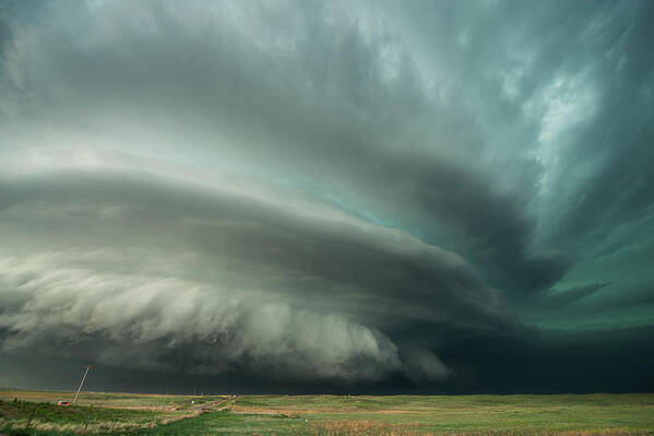 Weather Art Print featuring the photograph Lakin, Kansas by Colt Forney