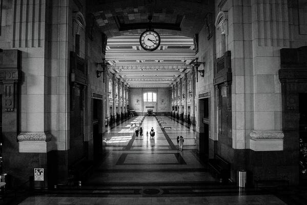 Train Station Art Print featuring the photograph Life on the Road by Pablo Saccinto