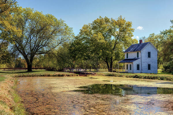 C&o Canal Art Print featuring the photograph Lockhouse 70 - C and O Canal by Susan Rissi Tregoning