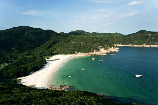 Outdoors Art Print featuring the photograph Long Ke Wan by Phoenix_Wang