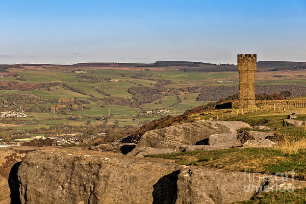 Uk Art Print featuring the photograph Lund's Tower by Tom Holmes Photography