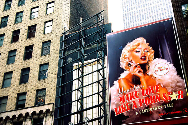 New York Art Print featuring the photograph Make Marilyn by Claude Taylor