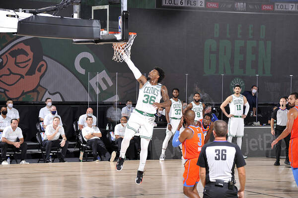 Marcus Smart Art Print featuring the photograph Marcus Smart by David Sherman