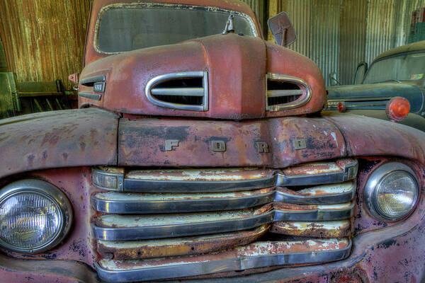 Truck Art Print featuring the photograph Mater from Cars by Jerry Gammon