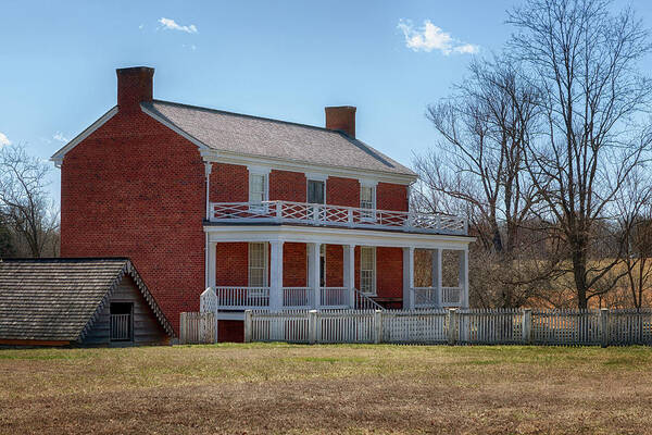 Appomattox Virginia Art Print featuring the photograph McLean House - Appomattox Court House by Susan Rissi Tregoning
