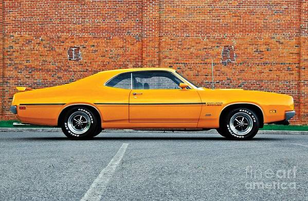 1970 Art Print featuring the photograph Mercury Cyclone by Action