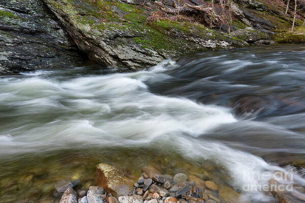 River Art Print featuring the photograph Little River Rapids 27 by Phil Perkins