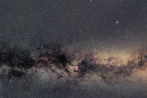  Art Print featuring the photograph Milky Way Left by Adam Pender