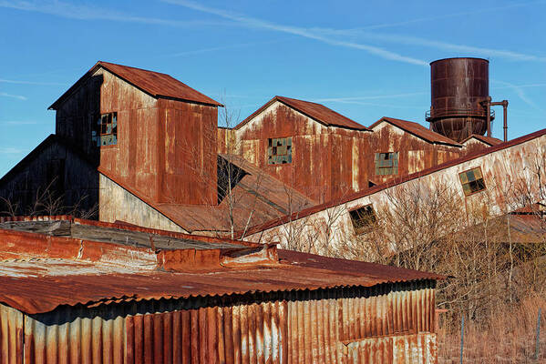 Rusty Art Print featuring the photograph Missouri Mines State Historic Site IV by Robert Charity