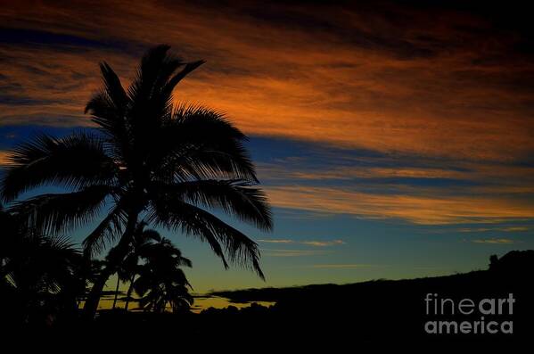 Kauai Sunrises Art Print featuring the photograph Moments Before Daybreak by Mary Deal
